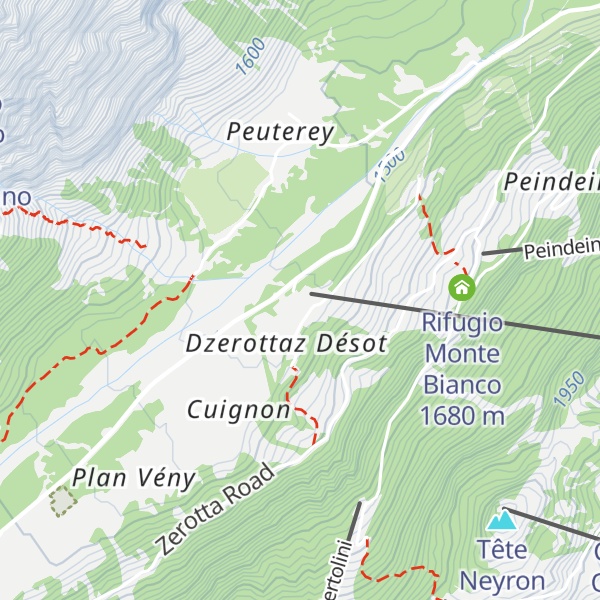 Map of Capitan Des Alpes