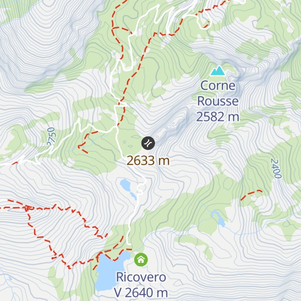 Map of Ricovero T