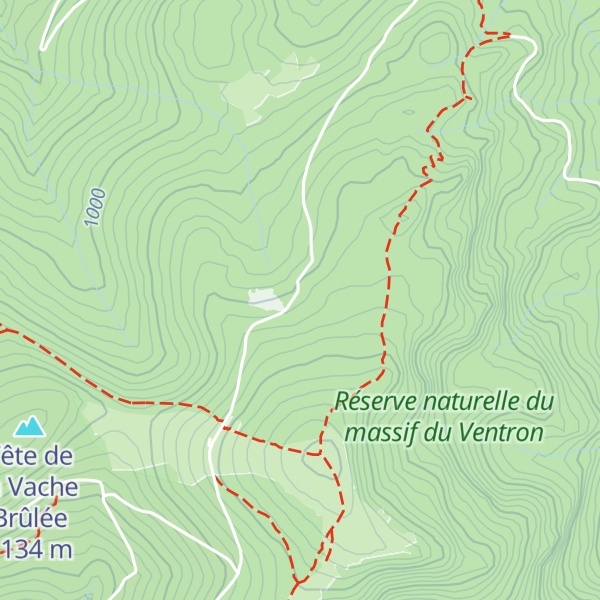 Map of Abri de la Méreuille