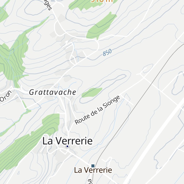 Map of La Cretta