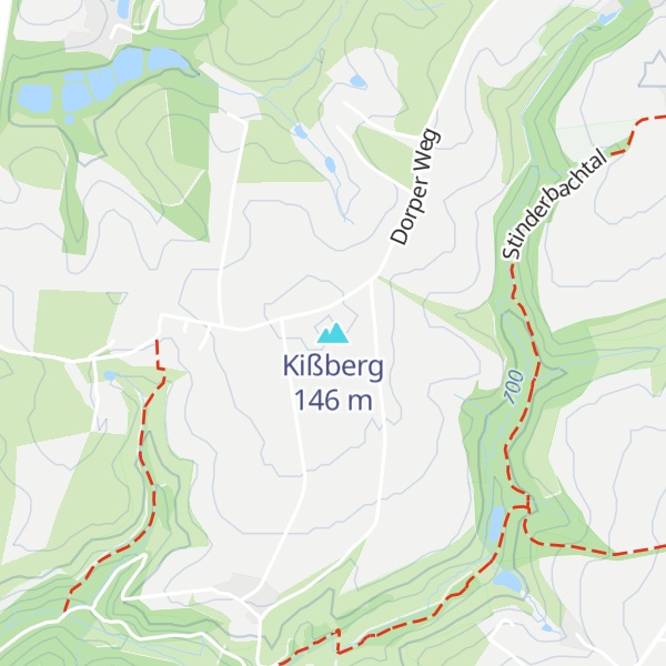 Map of Kißberg