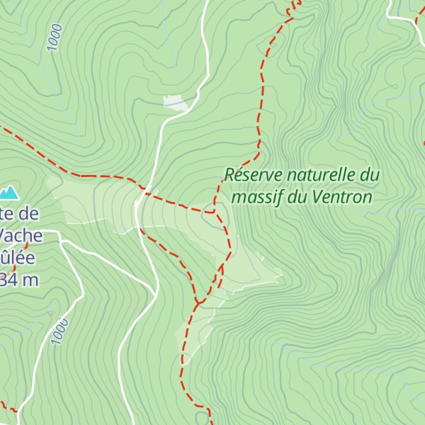 Map of Le Grand Ventron
