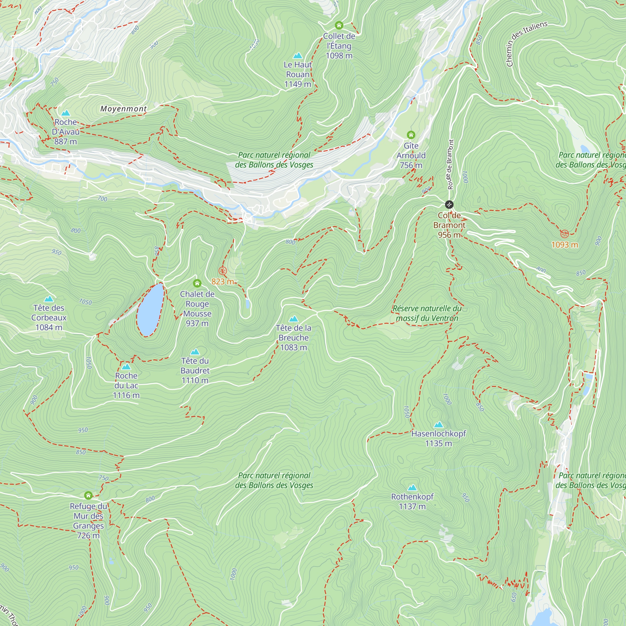 Chalet de l’Union map