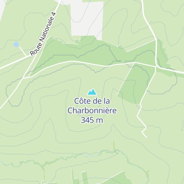 Map of Côte de la Charbonnière