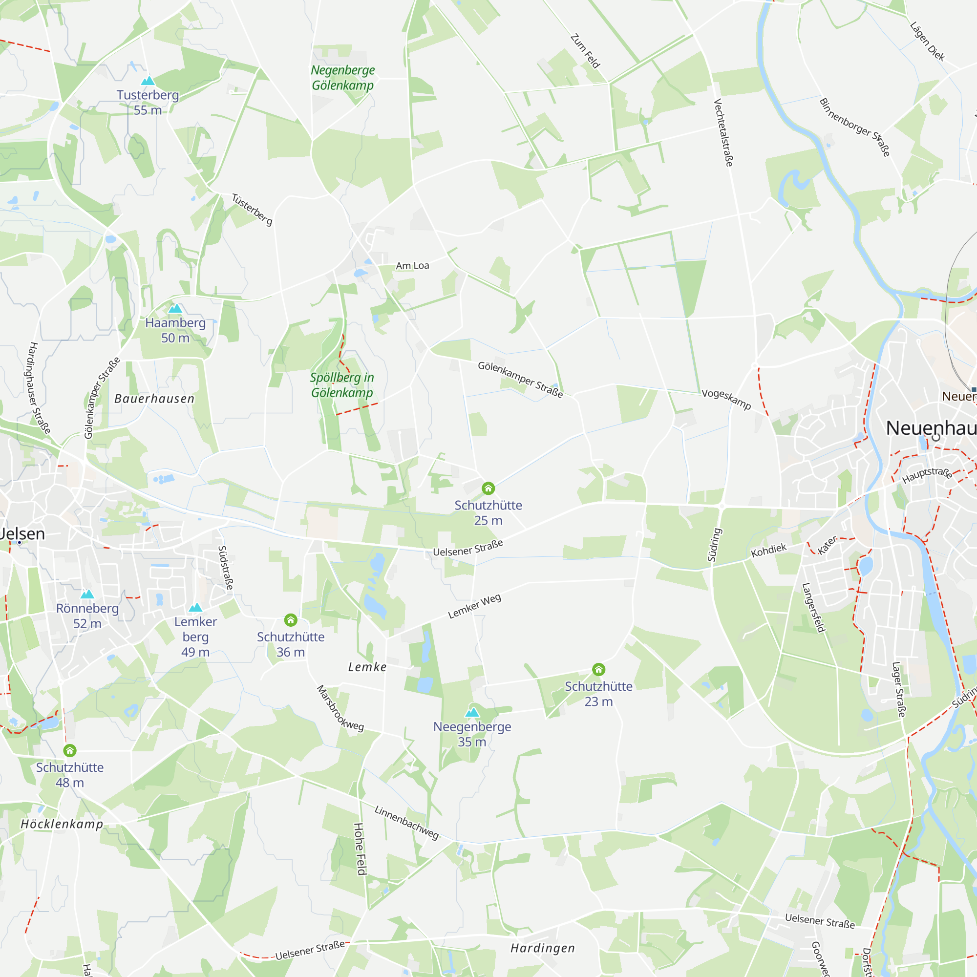 Schutzhütte map