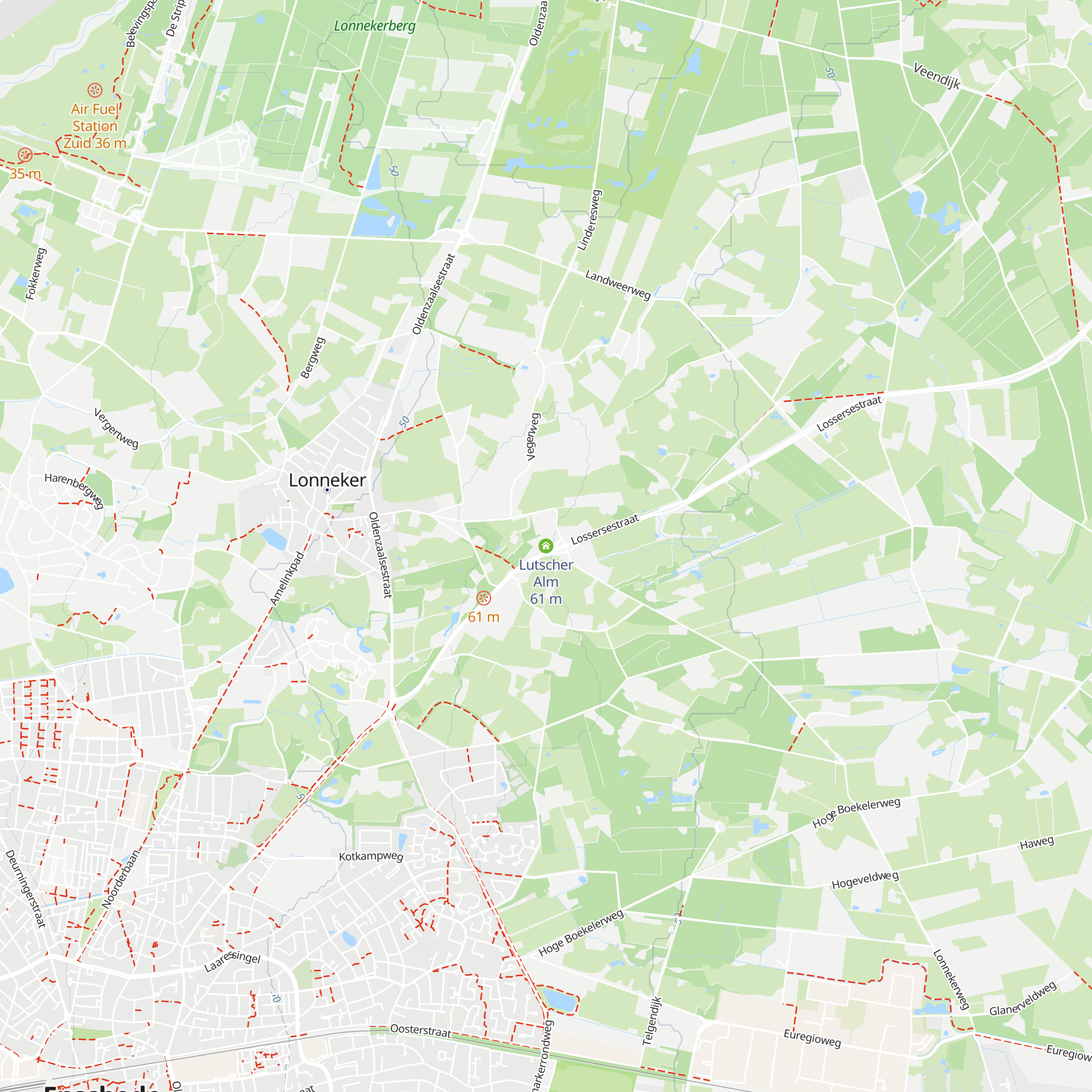 Lutscher Alm map
