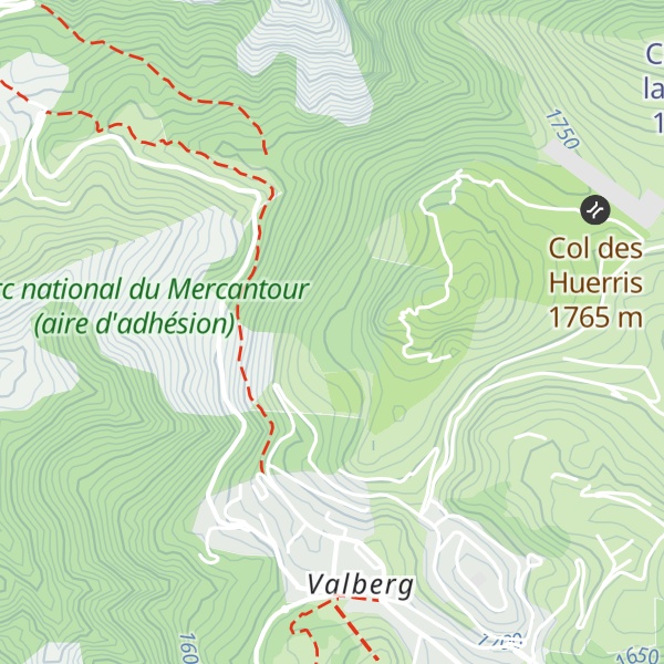 Map of Cabane de Septenne