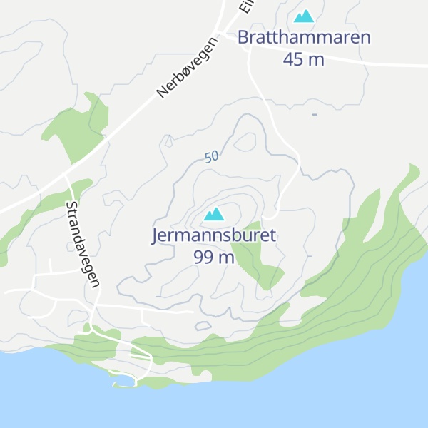Map of Jermannsburet