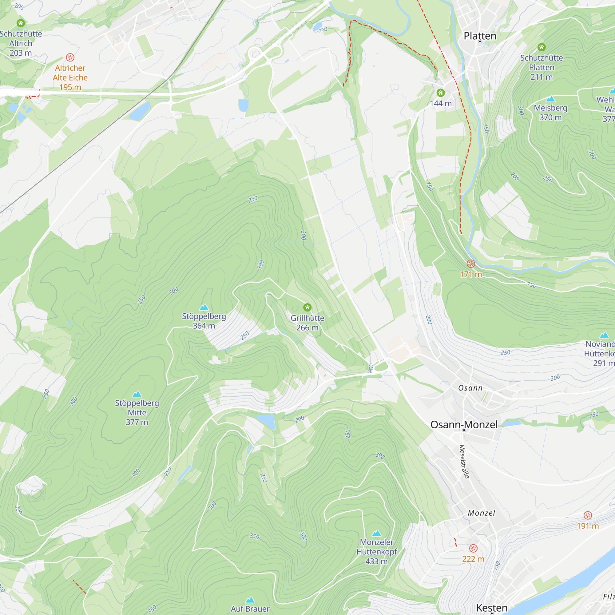 Grillhütte map