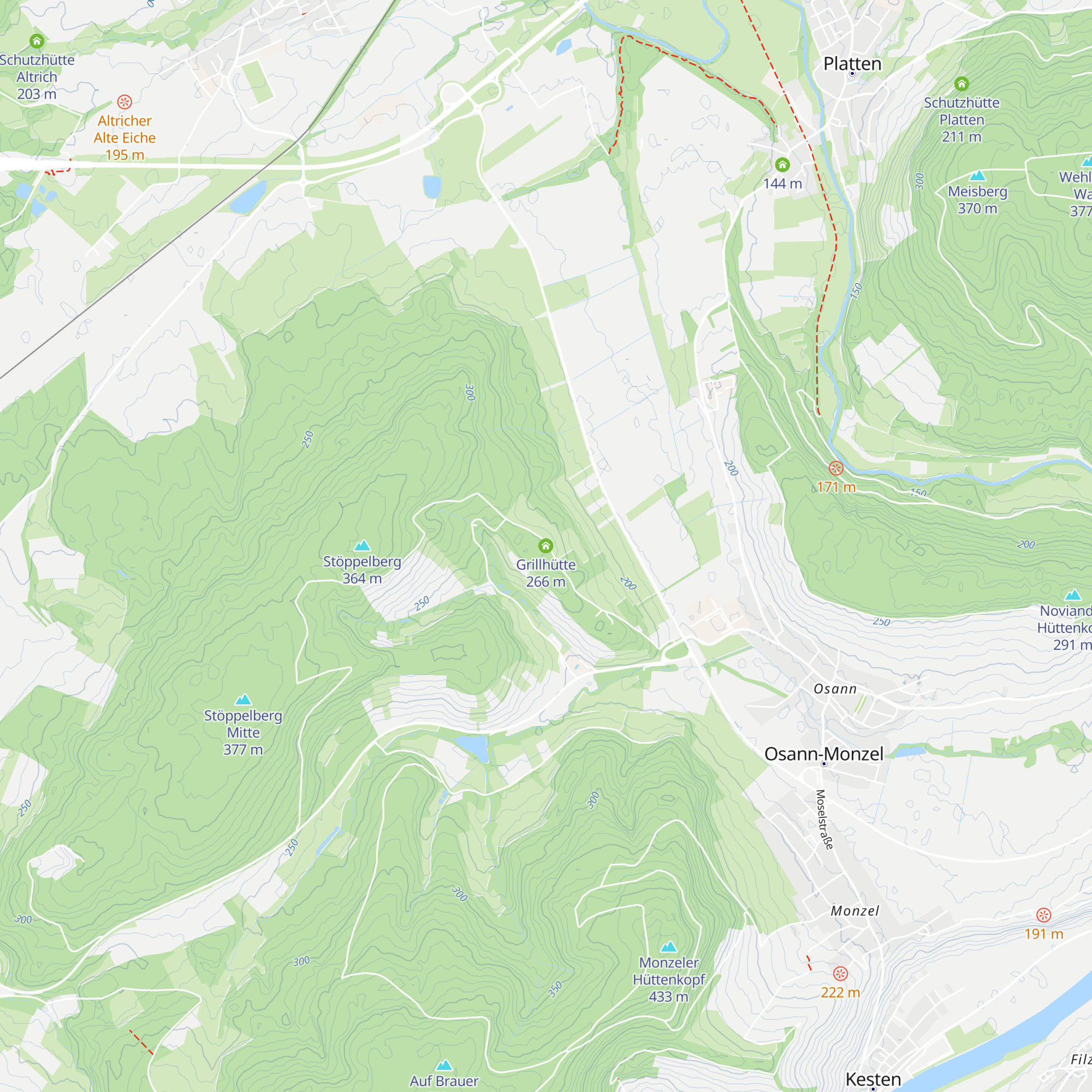 Grillhütte map