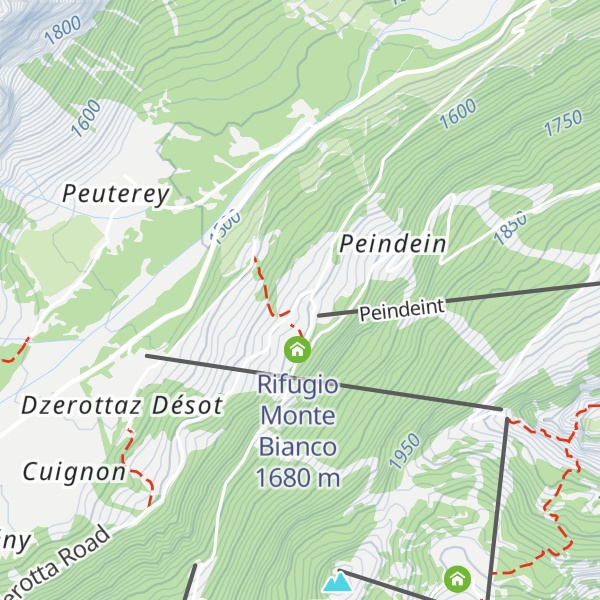 Map of La Fotze