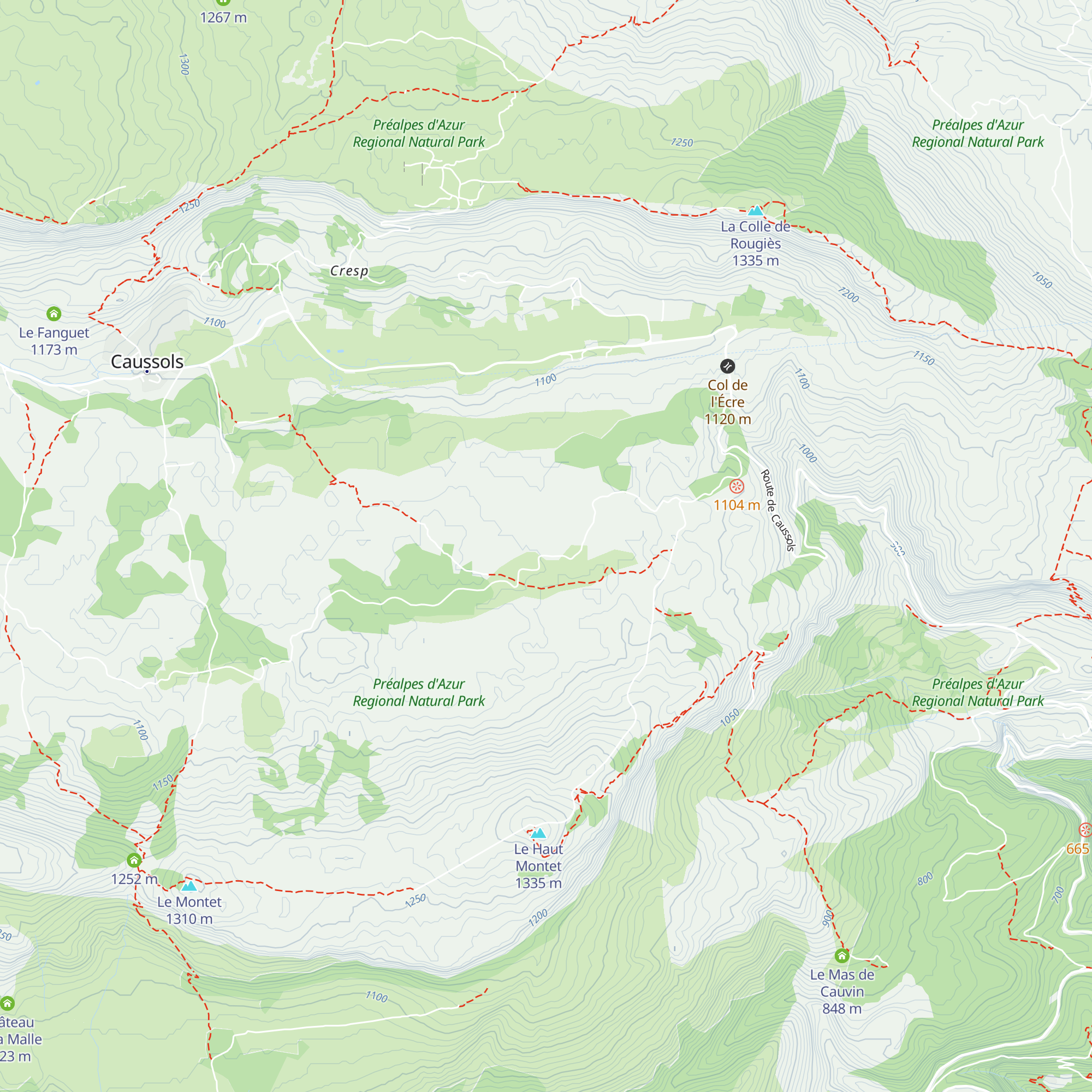Borie map