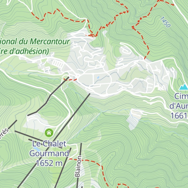 Map of Le White