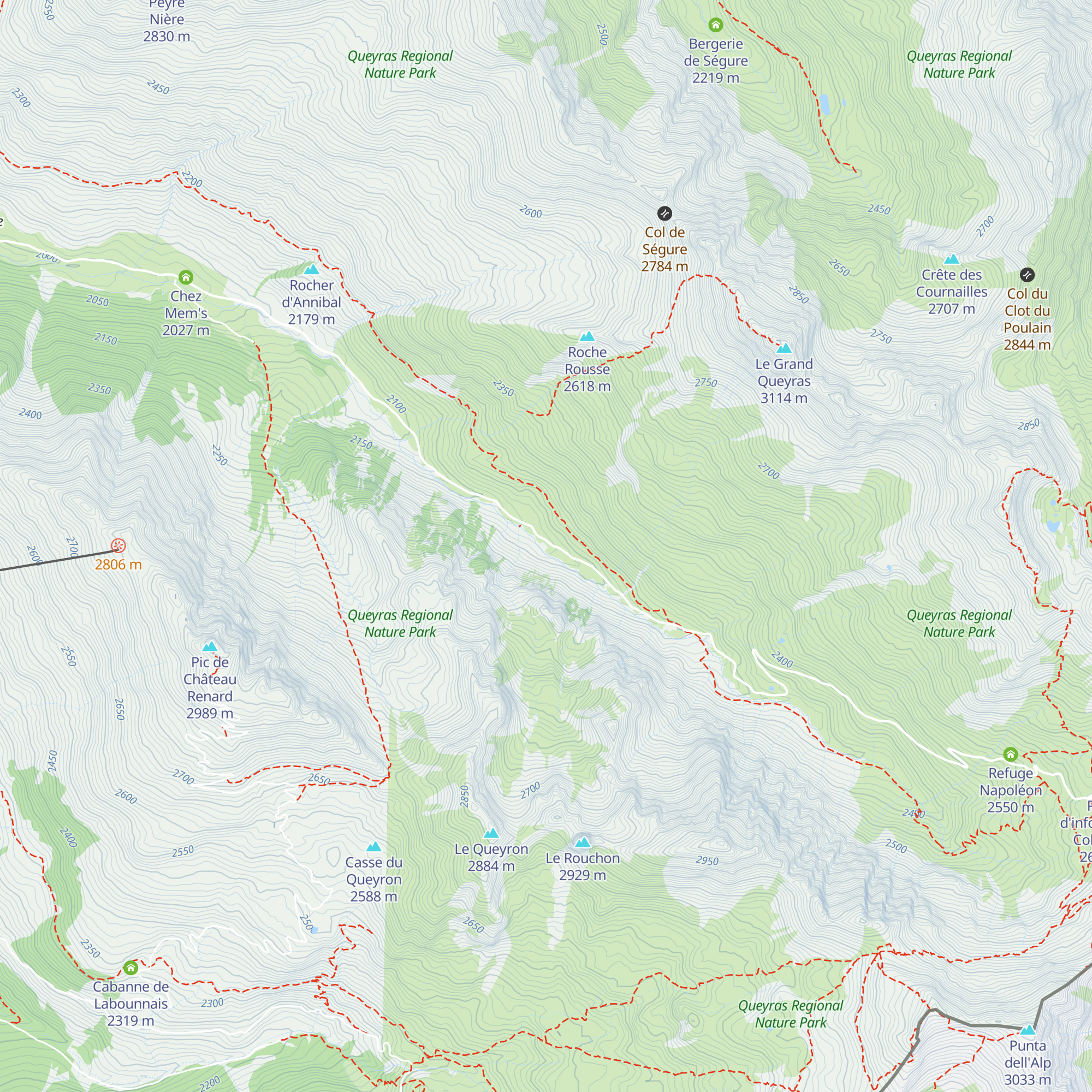 Bergerie des Tioures map