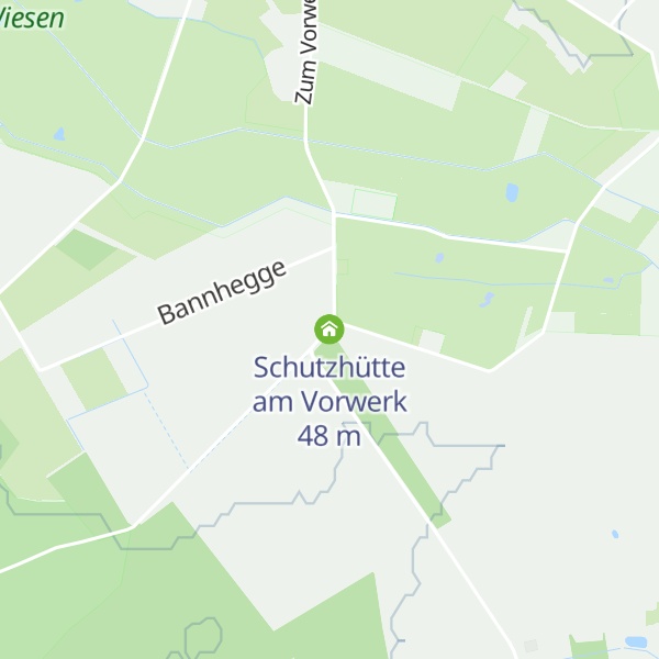 Map of Schutzhütte am Vorwerk