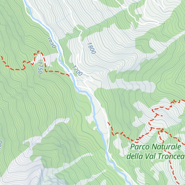 Map of Informazioni Parco Val Troncea