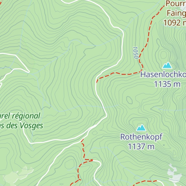 Map of Abri des Blancs Murgers