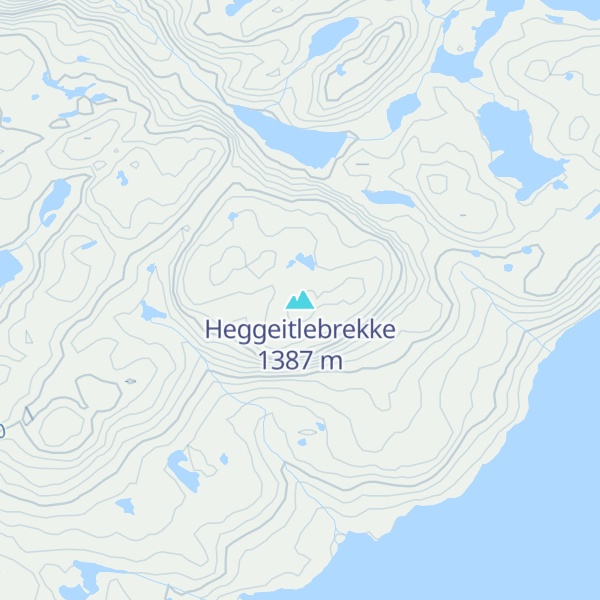 Map of Heggeitlebrekke