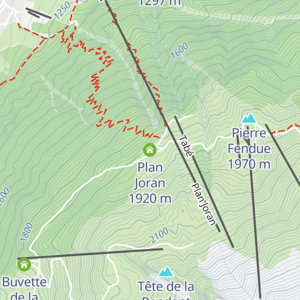 Map of Plan Joran
