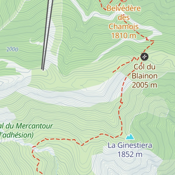 Map of Cabane Pastorale