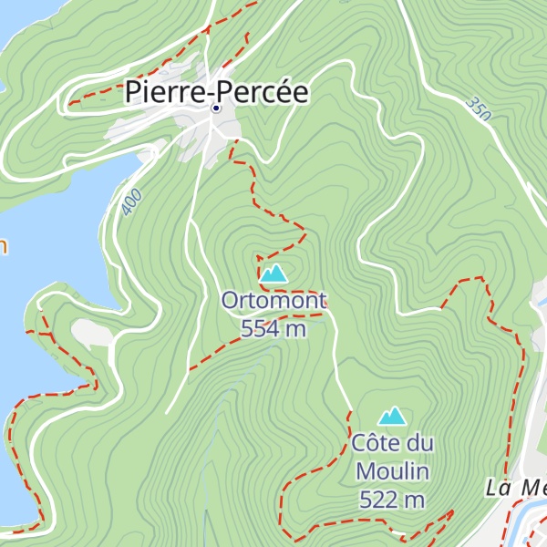 Map of Ortomont