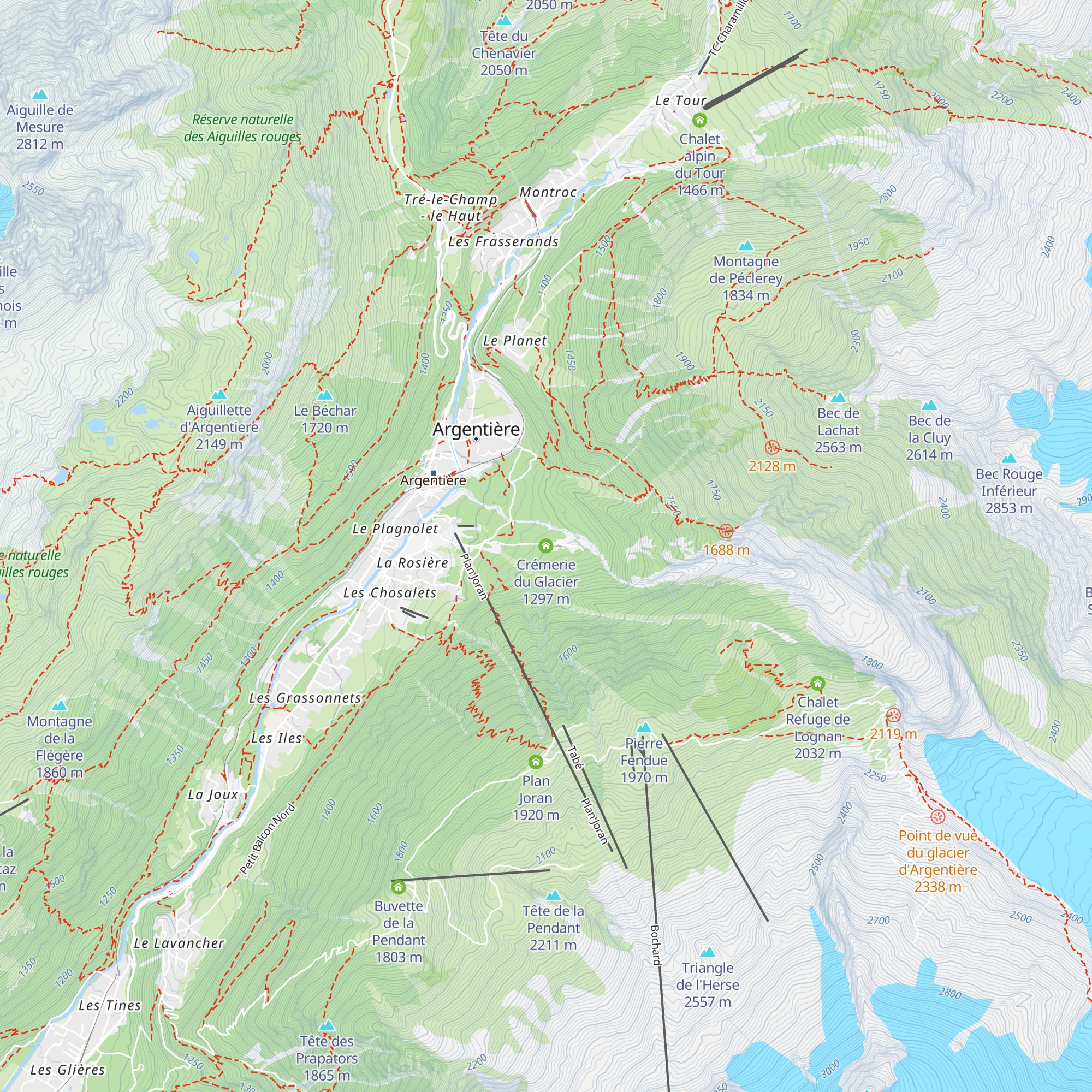 Crémerie du Glacier map