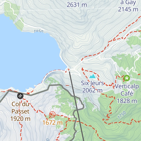 Map of Restaurant du Barrage d'Émosson