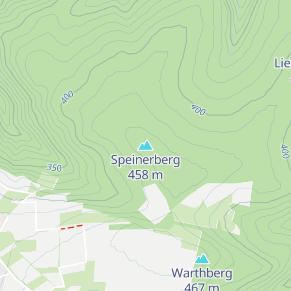 Map of Speinerberg