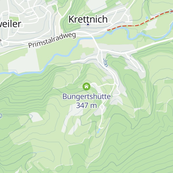 Map of Bungertshütte
