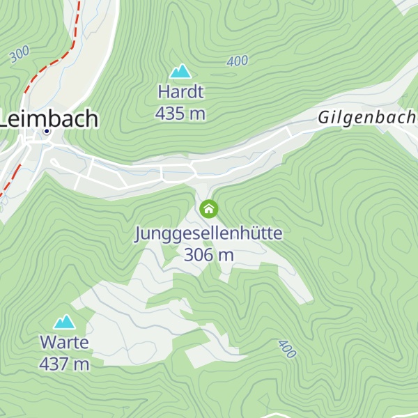 Map of Junggesellenhütte