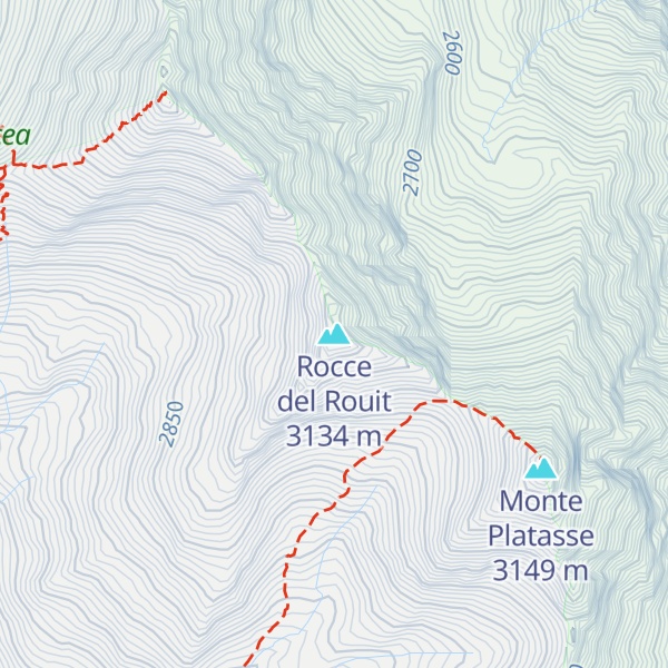 Map of Rocce del Rouit