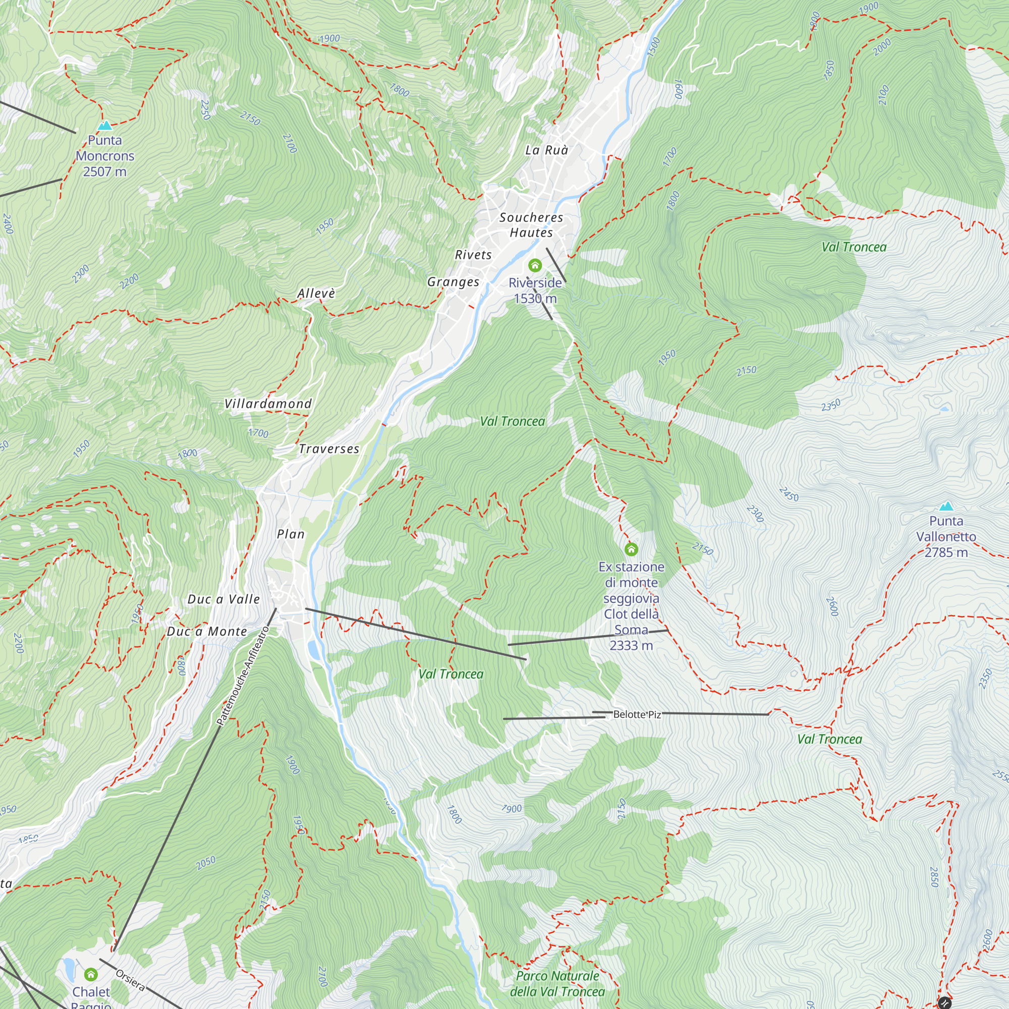 Grangia Gemignan map