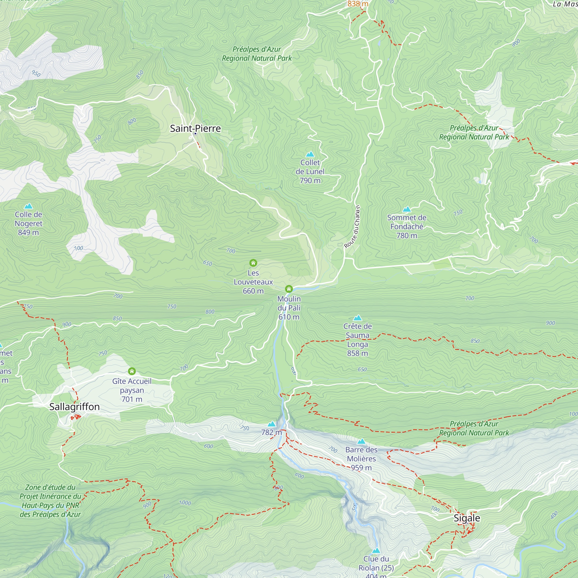 Moulin du Pali map