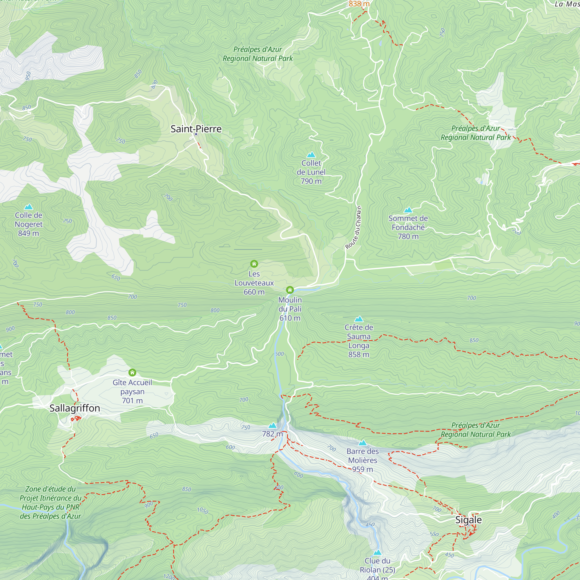 Moulin du Pali map
