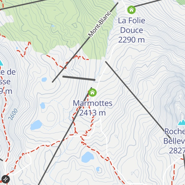 Map of Marmottes