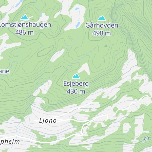 Map of Esjeberg