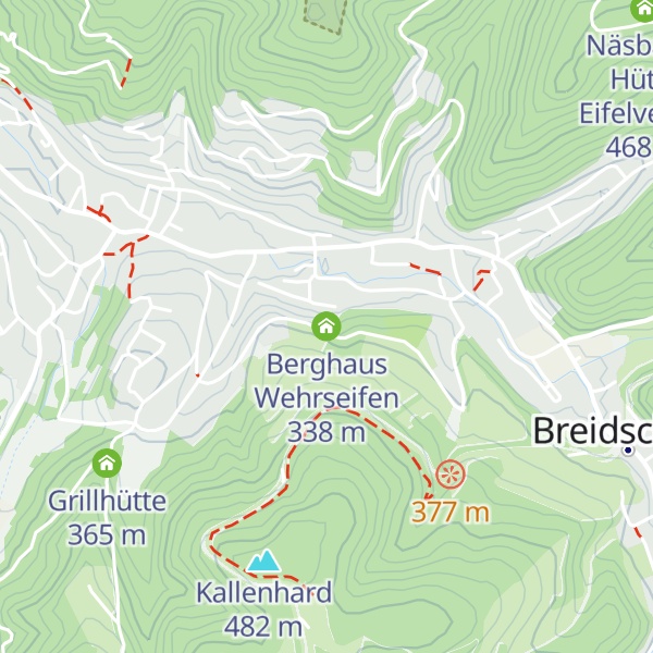 Map of Berghaus Wehrseifen