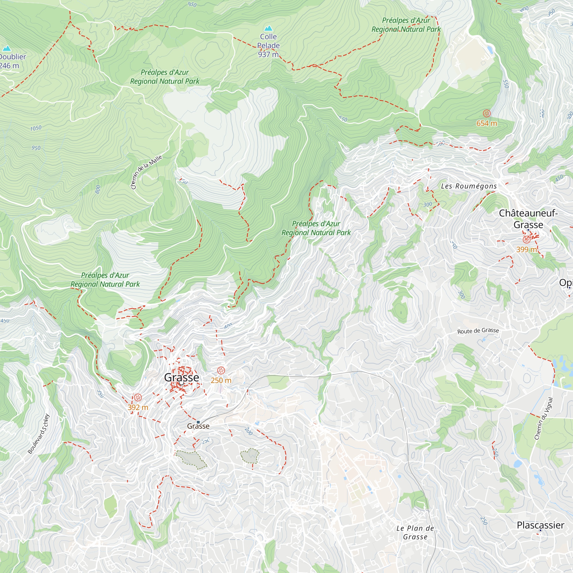 Château Saint-Georges map
