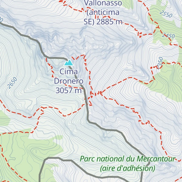 Map of Bivacco Enrico e Mario