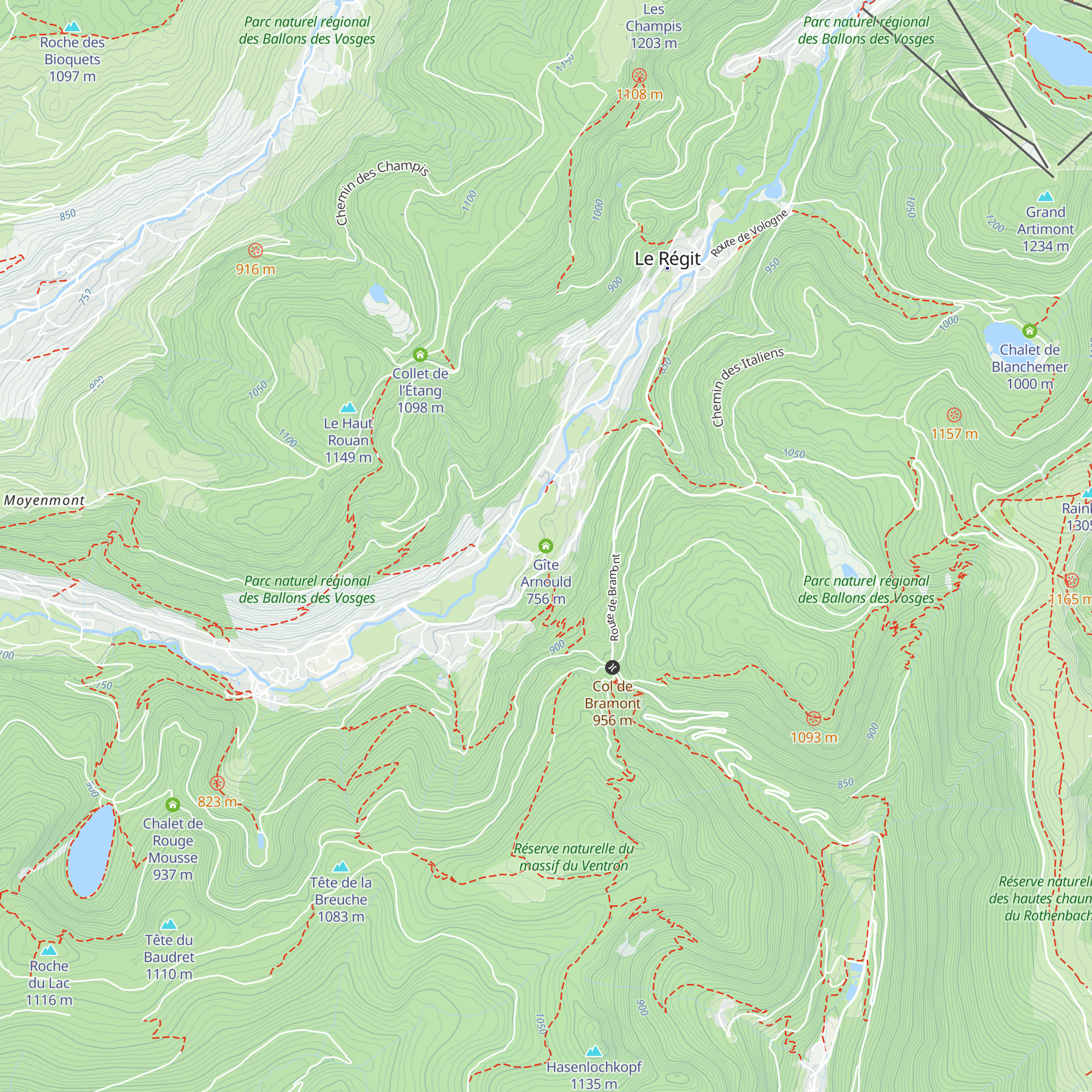 Gîte Arnould map