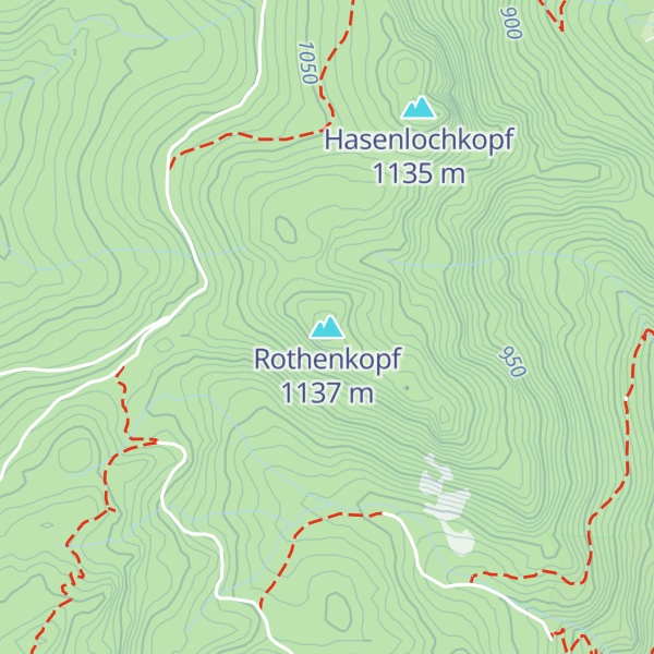 Map of Rothenkopf