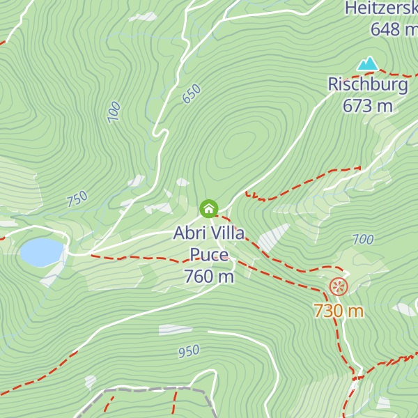 Map of Abri Villa Puce