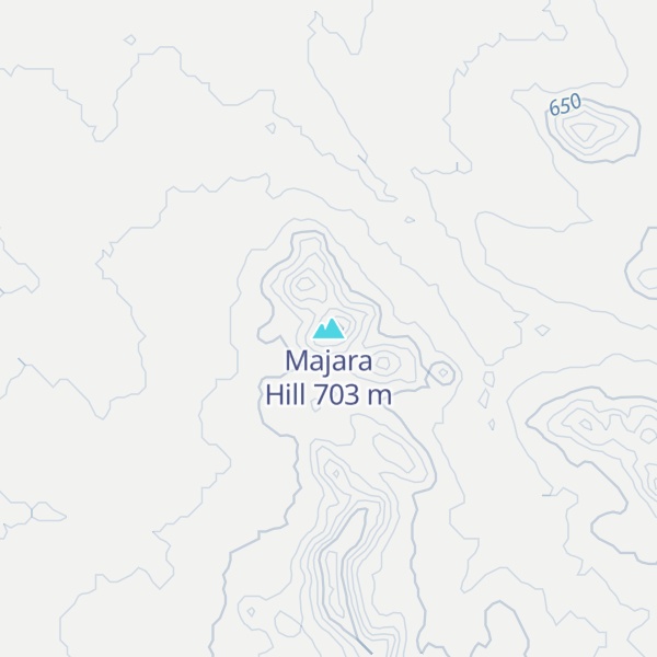 Map of Majara Hill