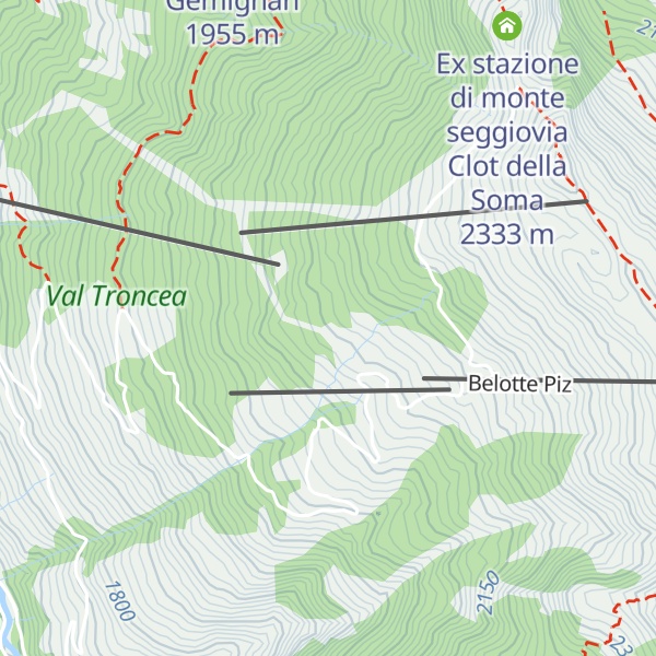 Map of Il Belotte