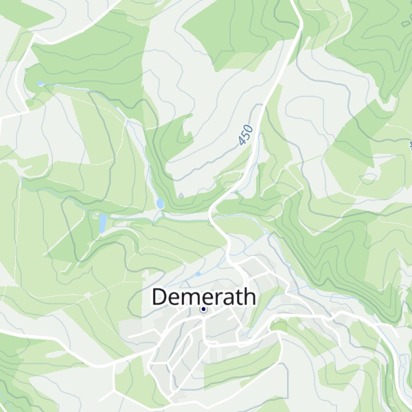 Map of Schutzhütte Demerath