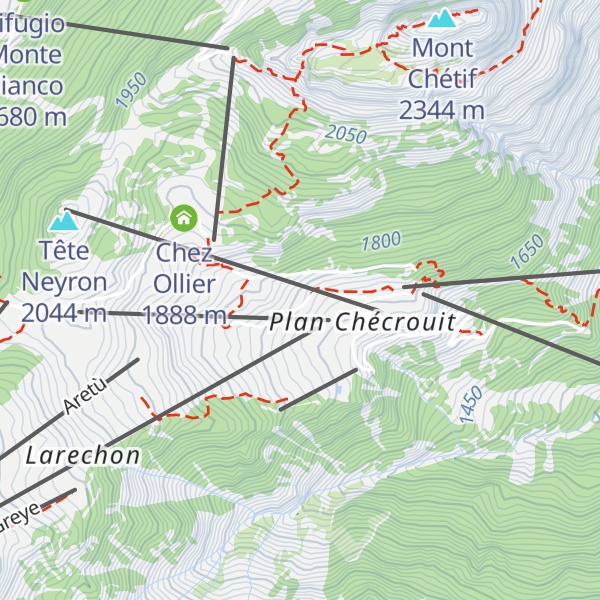 Map of La Chaumière