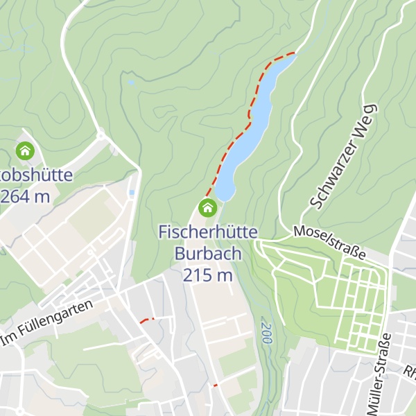 Map of Fischerhütte Burbach