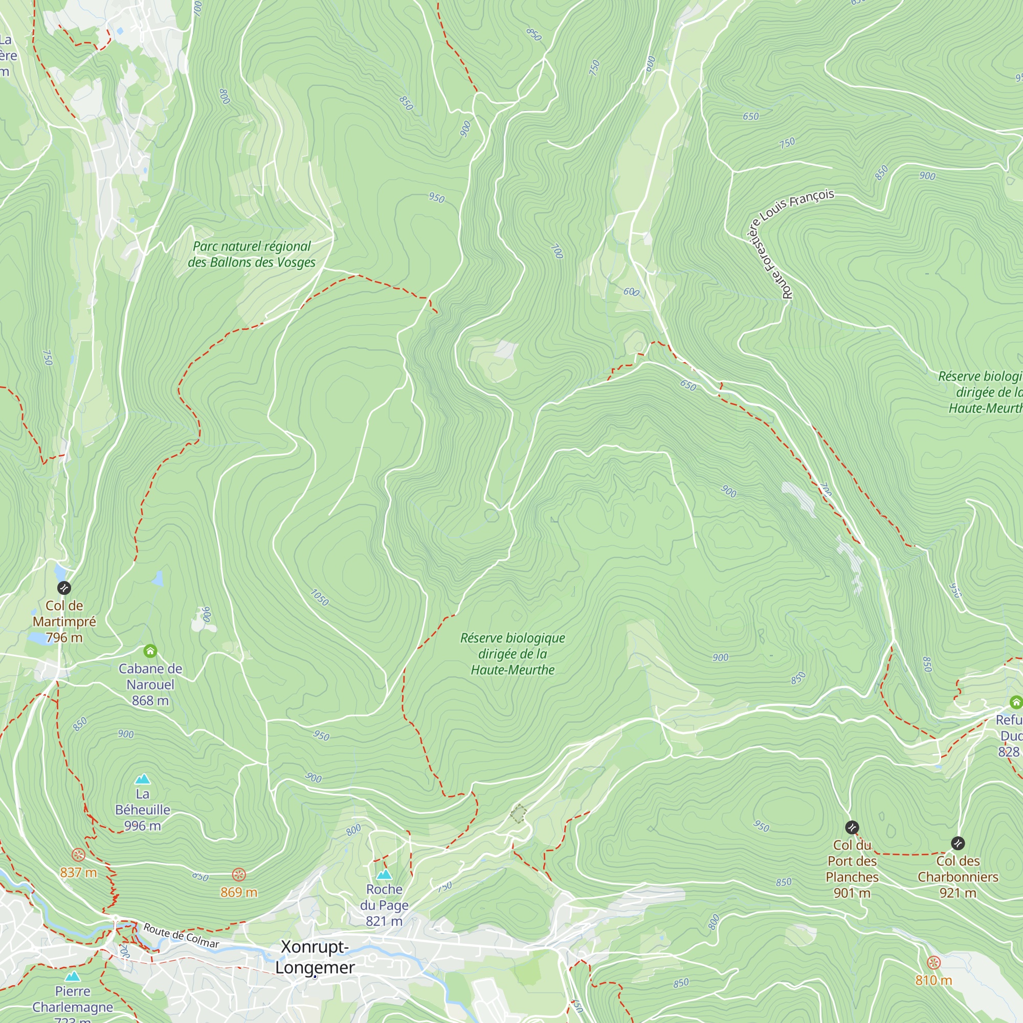 Cabane de l'Etang map