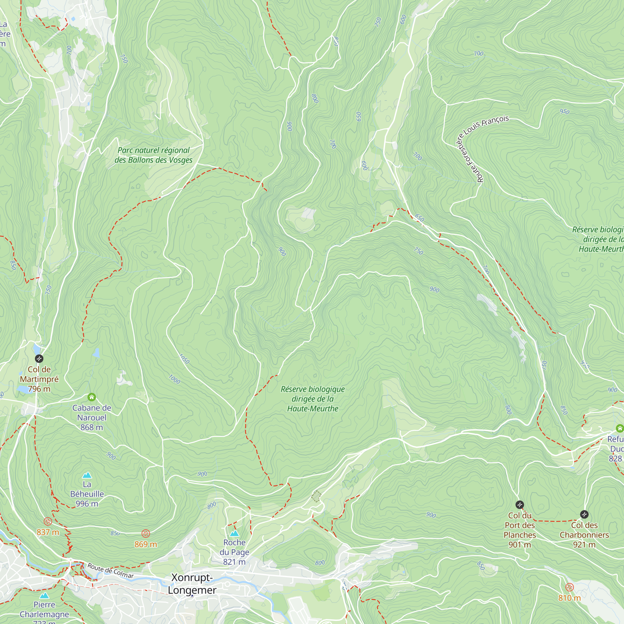 Cabane de l'Etang map