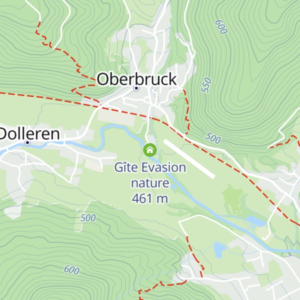 Map of Gîte Evasion nature
